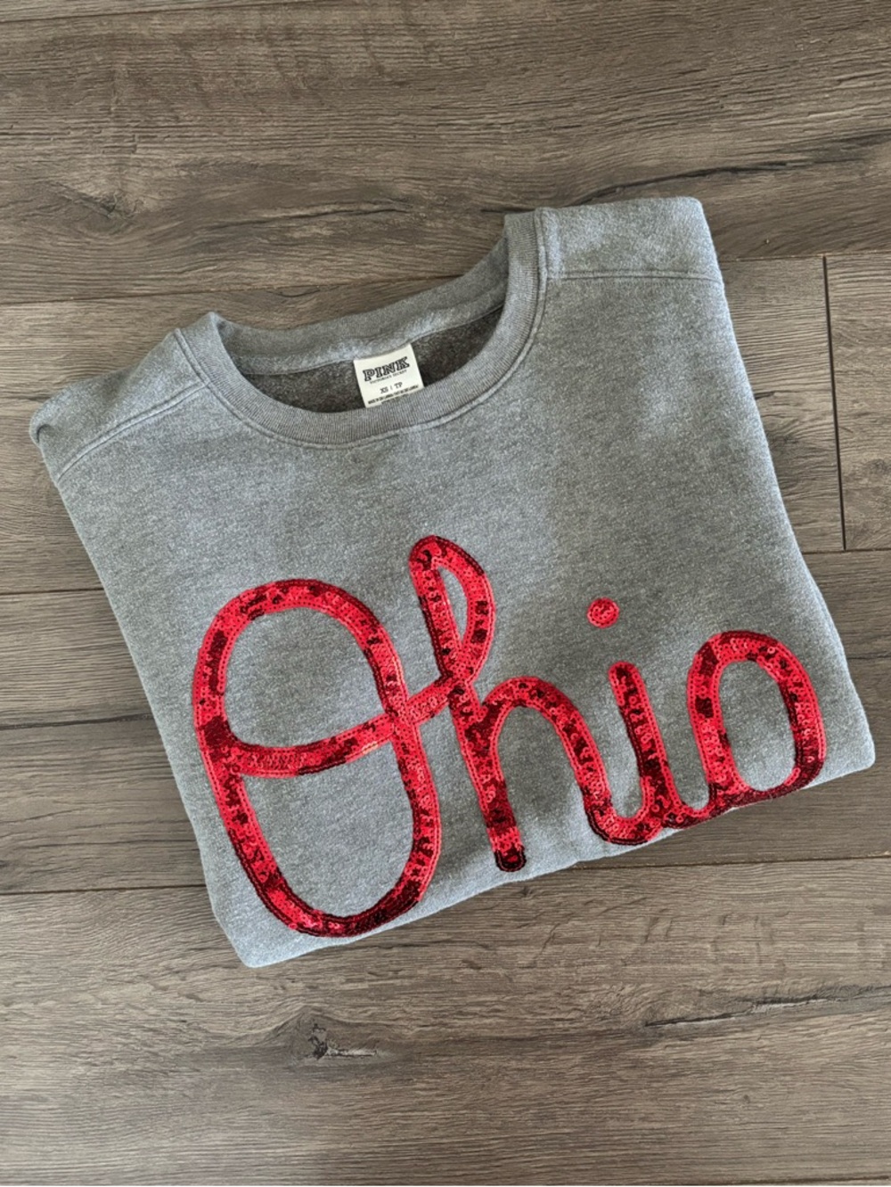 VS PINK OHIO STATE SWEATSHIRT